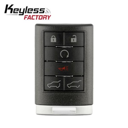 Keyless Factory KeylessFactory: GM 6 Button Remote OUC6000066 R-G-CAD-6B